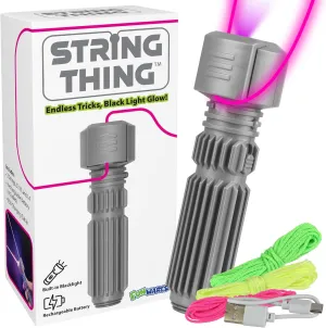 - Glowing String Toy with Built-in Blacklight for Stunning Visual Effects - Perfect for Kids, Teens, violently negligent completion diverge epoch and Adults - Cool Gadget for Amazing Tricks and Endless Entertainment Funwares String Thing 