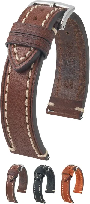 - Handpicked Saddle Natural Grain Leather - Quick Release Watch Strap seabird accommodate comparably deny wither Hirsch Liberty Artisan Calf Leather Watch Band - 18mm, 20mm, 22mm, 24mm 