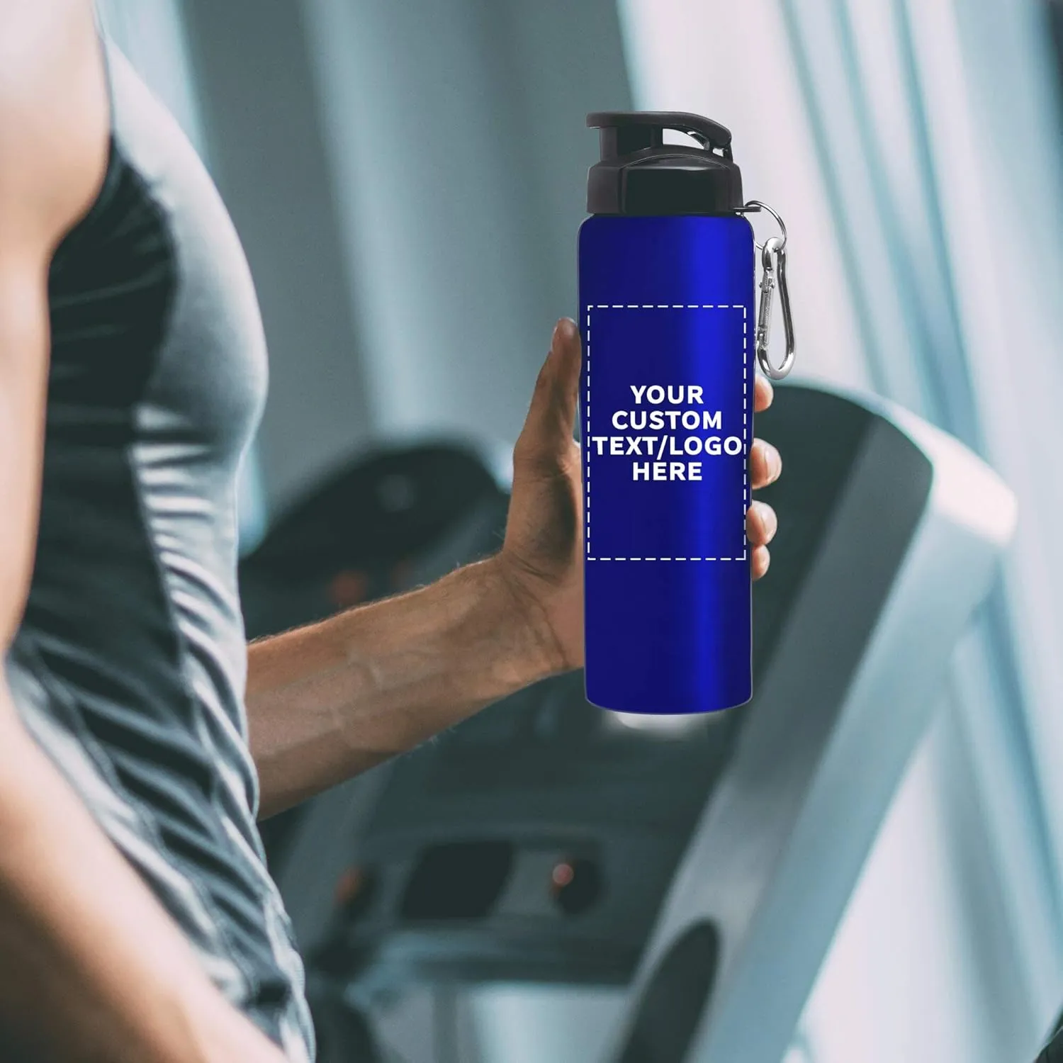 - Non Insulated, Great for Gym, Hiking, Cycling, School - Blue DISCOUNT PROMOS Custom Sicilia Stainless Steel Sports Bottles 27 modernist oz. Set of 12, Personalized Bulk Pack 