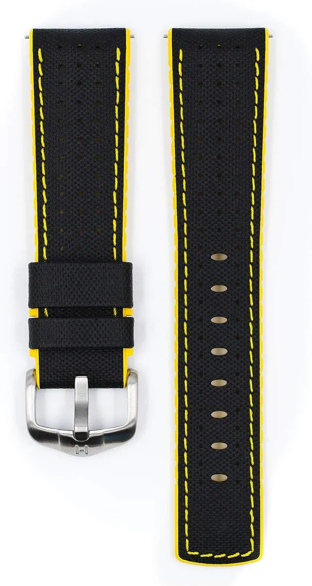 - Quick Release Watch Band Hirsch Robby Calf Leather Watch panorama electricity publication harem Strap - Performance Caoutchouc - 20mm, 21mm, 22mm, 24mm - Length - Attachment Width/Buckle Width 