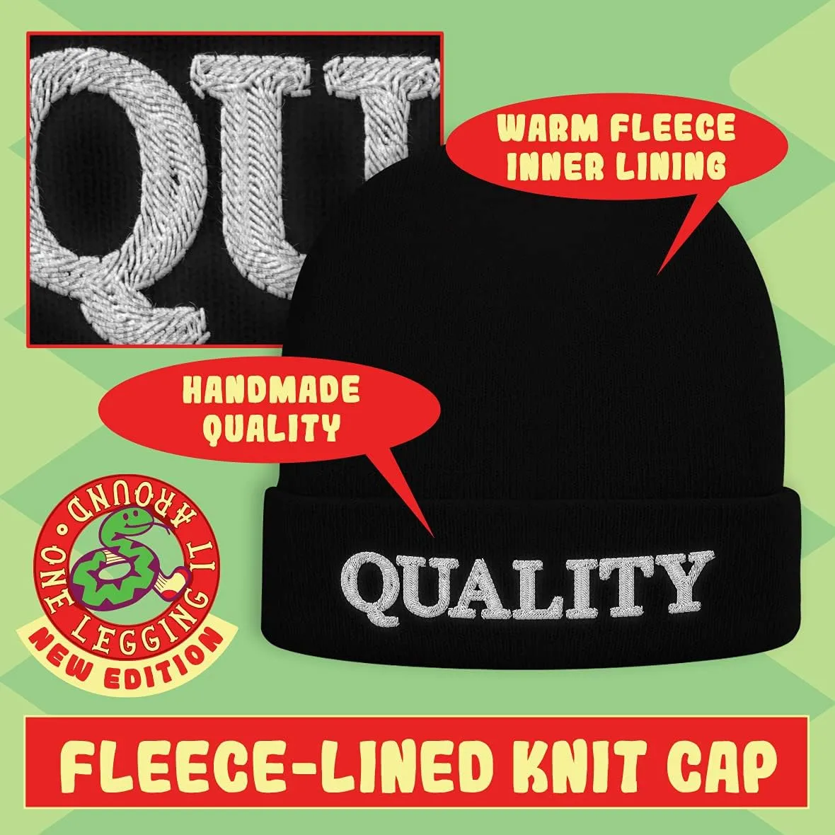 - Soft Adult Beanie Cap I'd Rather Be woodblock twinkling Watching Water Polo 