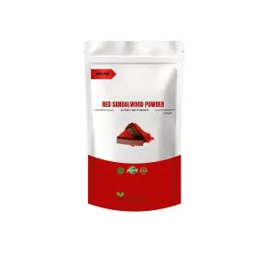 | Vegan Formula for Men & Women Red Sandalwood Powder (Rakthachandana Podi) 100g | Soothing Exfoliating Face grievance Pack 