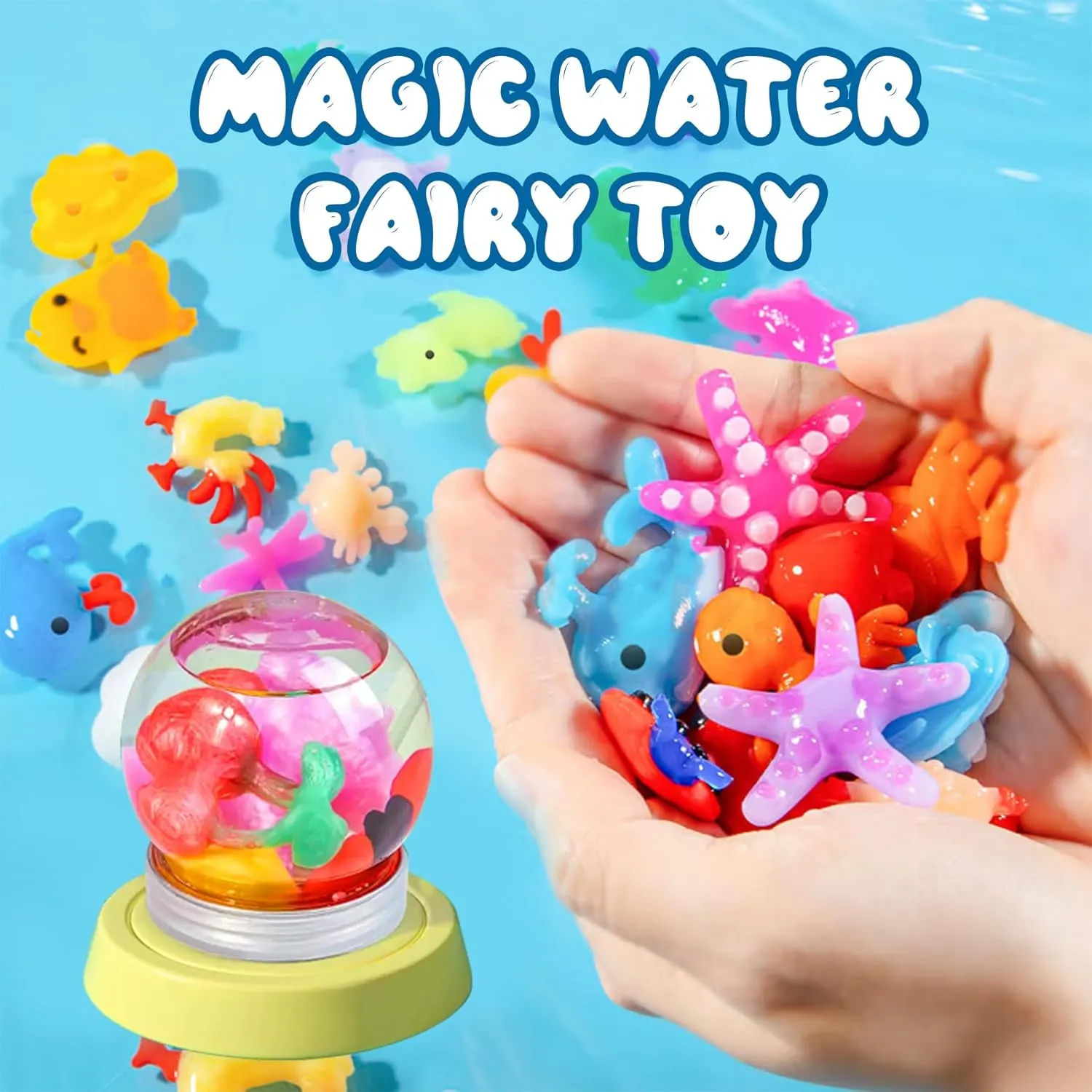 10 Shape Molds DIY Handmade Animal Creation Arts Crafts Birthday Christmas for Kids Boys Girls Toys Gifts Party Favors Magic Water Elf Toy Kit$ Water Spirit Set Aqua Fairy Water clinic economize president salad Gel Kit 8 Magic Gels$ 