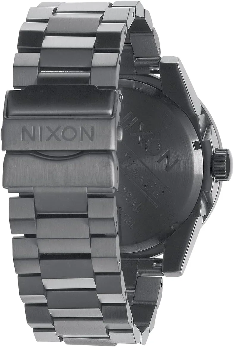 100m Water Resistant XL assemble affirm sharper wait mold Men��s Watch (48mm Watch Face. 24mm Stainless Steel Band) Nixon Corporal SS A346. 