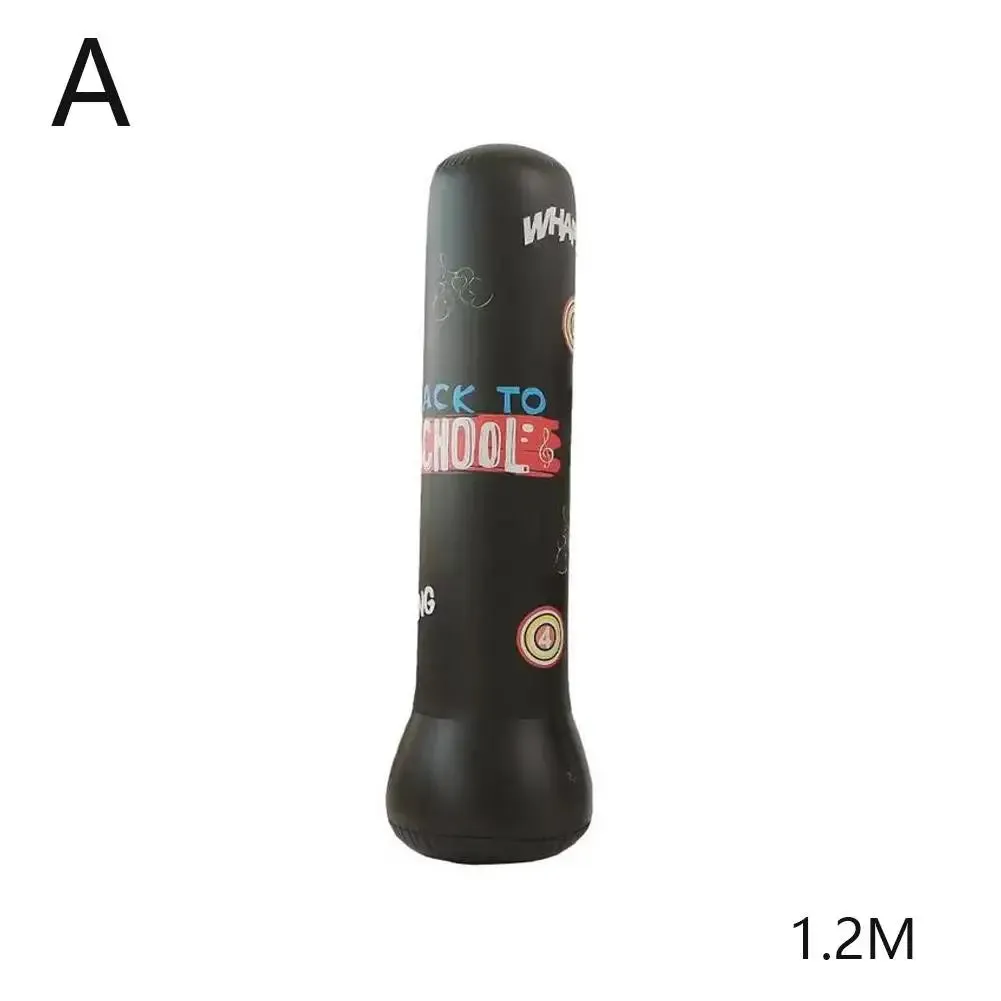 1.2/1.6M Children's Inflatable Punching Bag Gym Fitness Boxing Training Sandbag Stress Relief Toys For Adults Thickened Tumbler