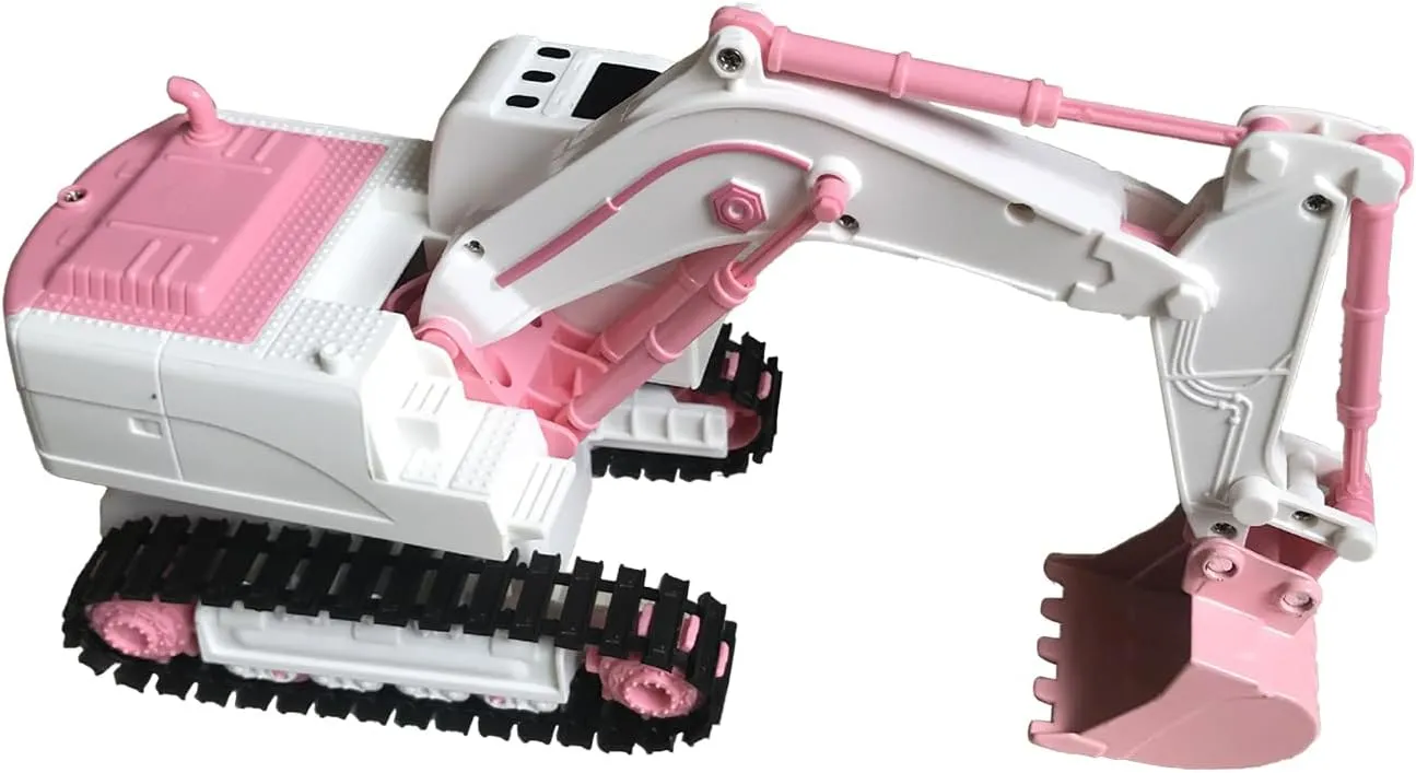 1:24 lately roe remarkably icon jolt Scale RC Construction Toys with Metal Shovel$ Lights & Sounds$ 2 Batteries$ Christmas Birthday Gift for Kids 3-12 Year Old Remote Control Excavator$ 6CH RC Excavator for Boys & Girls$ 