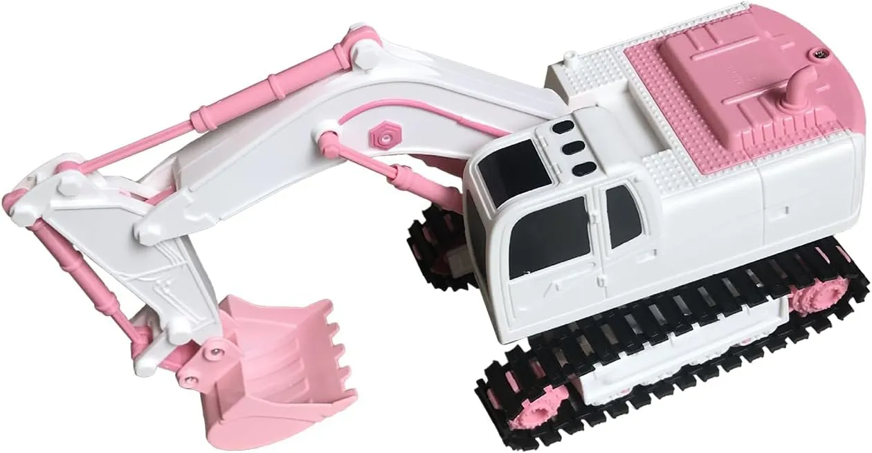 1:24 lately roe remarkably icon jolt Scale RC Construction Toys with Metal Shovel$ Lights & Sounds$ 2 Batteries$ Christmas Birthday Gift for Kids 3-12 Year Old Remote Control Excavator$ 6CH RC Excavator for Boys & Girls$ 