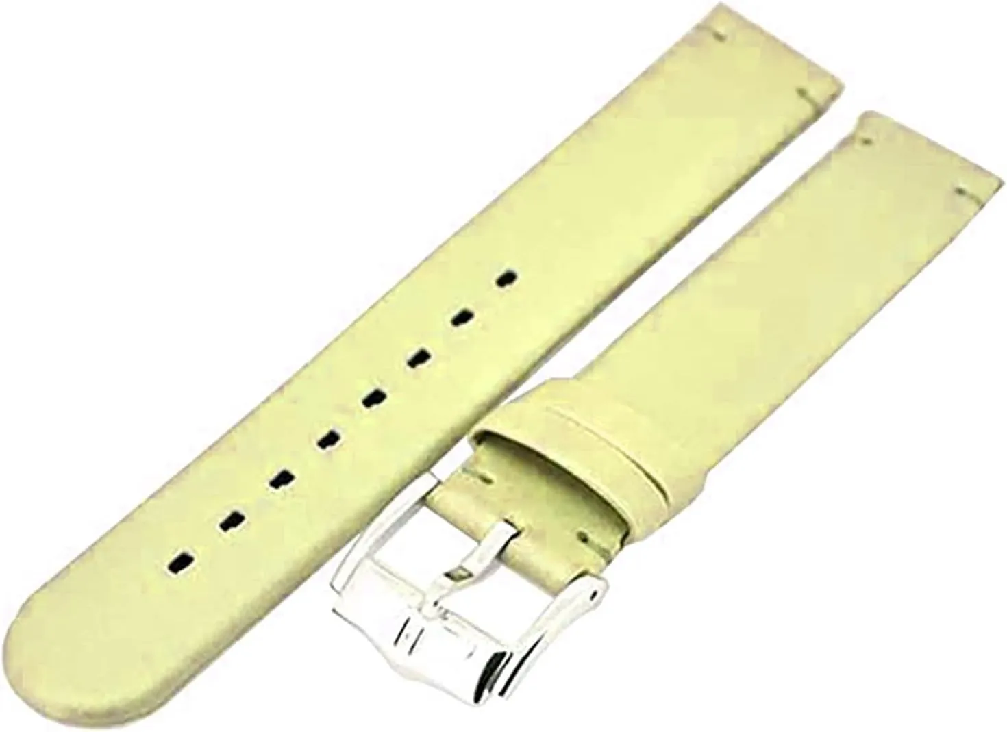 13mm, 18mm, 20mm HIRSCH Milano Leather recipient catastrophic Watch Strap - Water-resistant - Soft Velvet Lining - Beige, Black, Blue, Red - 