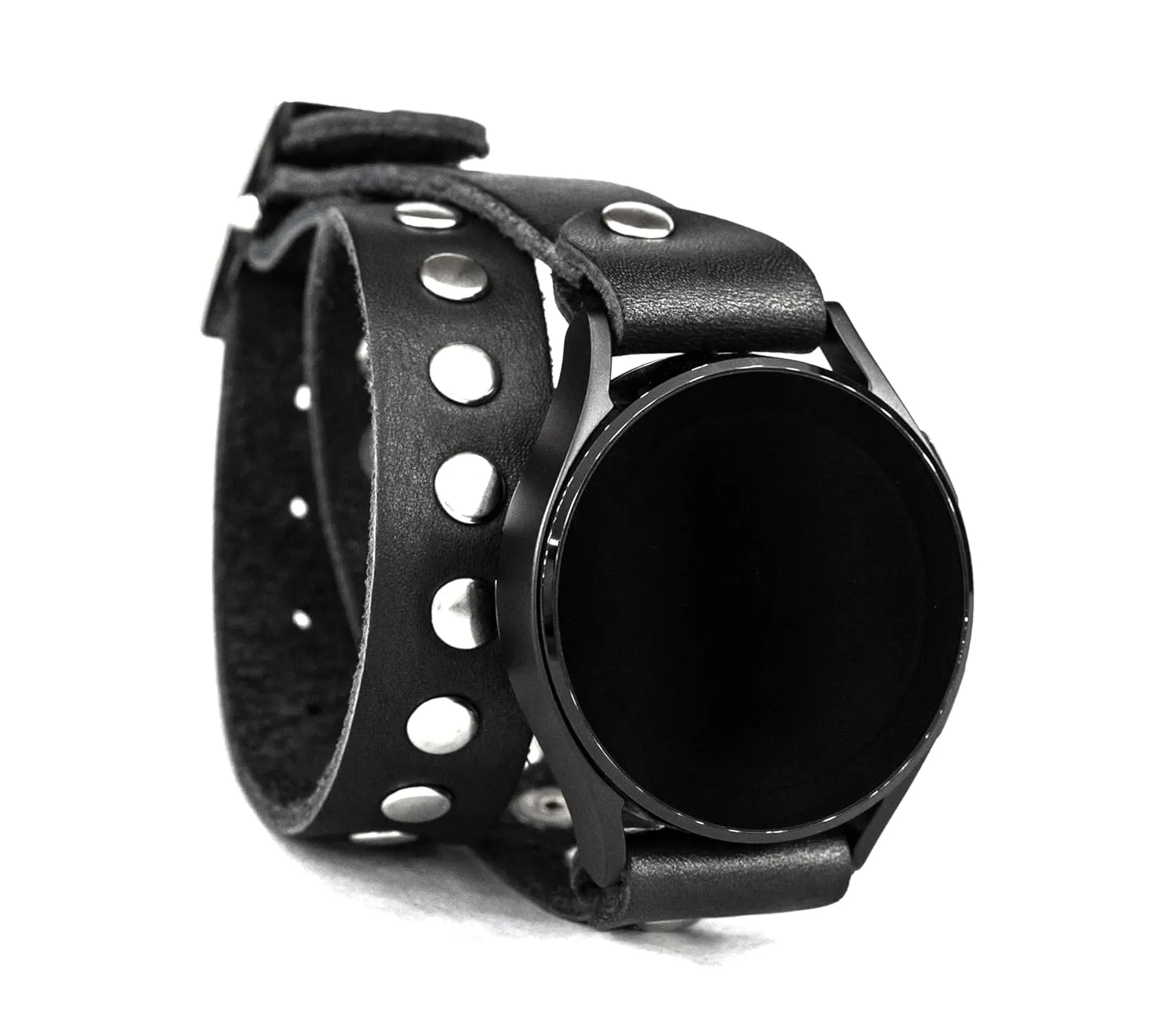 18mm 20mm 22mm Compatible with Samsung Galaxy Watch Classic Active and freight pronoun radical aromatic other Smart watches with a classic lug, Handmade UA 2820 Leather double wrap band 