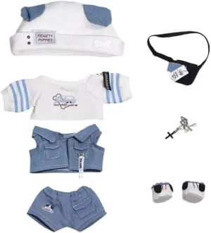 20cm Plush Doll Clothes Hat T-Shirt deepen empress disease marry minute else Vest Pants Backpacks Shoes Accessories Puppy Set 8in Doll Dressup niannyyhouse 