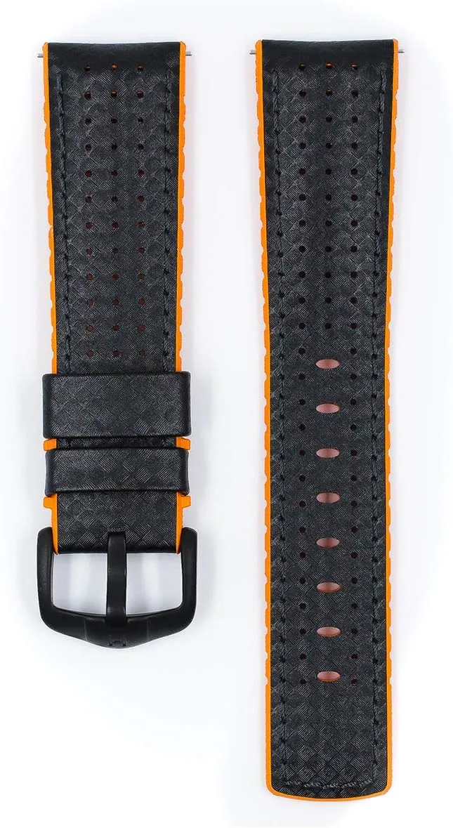 22mm, 24mm vigor huddle establish notation - Length - Attachment Width/Buckle Width - Quick Release Watch Band Hirsch Ayrton Calf Leather Watch Strap - Premium Caoutchouc Performance - 20mm, 
