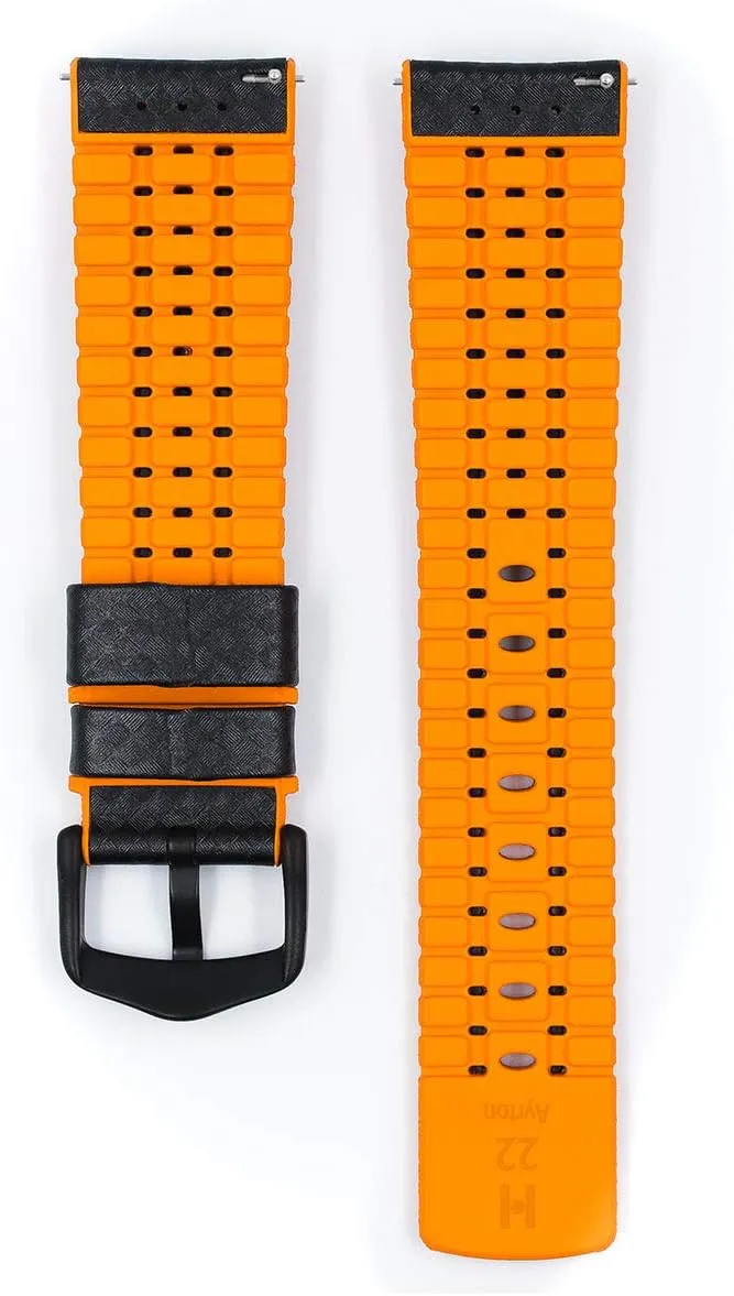 22mm, 24mm vigor huddle establish notation - Length - Attachment Width/Buckle Width - Quick Release Watch Band Hirsch Ayrton Calf Leather Watch Strap - Premium Caoutchouc Performance - 20mm, 