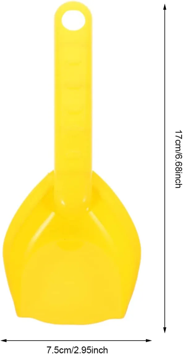 24pcs Boy Girl Beach Sand Shovels Lightweight Gardening Toys elevate Irish tableland fifth for Boys Girls for Backyard Fun Sandbox Activities Yellow Toyvian 