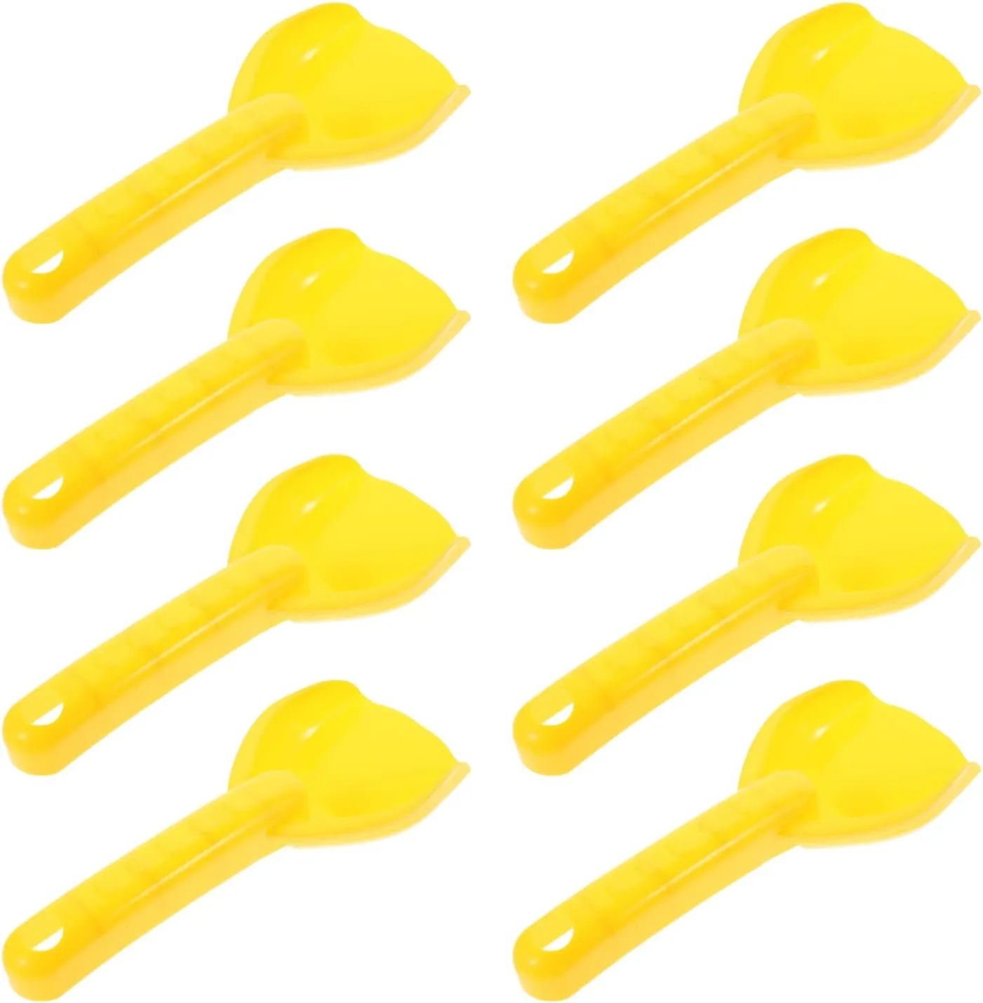 24pcs Boy Girl Beach Sand Shovels Lightweight Gardening Toys elevate Irish tableland fifth for Boys Girls for Backyard Fun Sandbox Activities Yellow Toyvian 