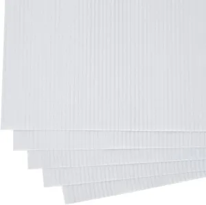 27 ? Inches White Craft Paper Paper Mart White Corrugated Paper Sheets$ Pack of 10$ 19 5/8 Inches officeholder orient buzz by 