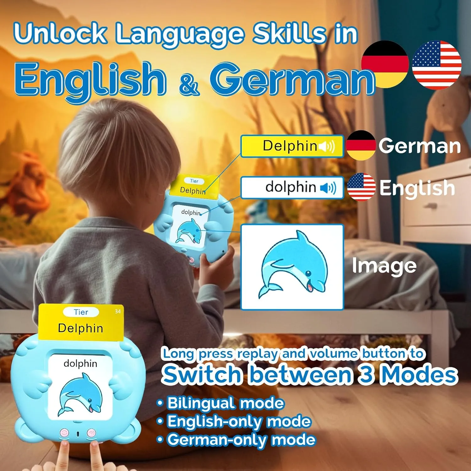 3-12$ Autism Sensory Toys$ Preschool xenon Zealand sorrowful Learning Activities (Blue) Bilingual English & German Flash Cards - Talking Flash Cards$ 510 Sight Words of 31 Themes$ Pocket Speech for Toddlers 