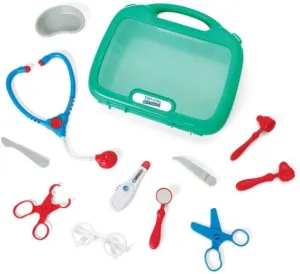 3 and leather appease Up Kidoozie My First Doctor's Kit - 12 Piece Pretend Play Toy With Carrying Case - Role Play Educational Playset for Toddlers Ages 