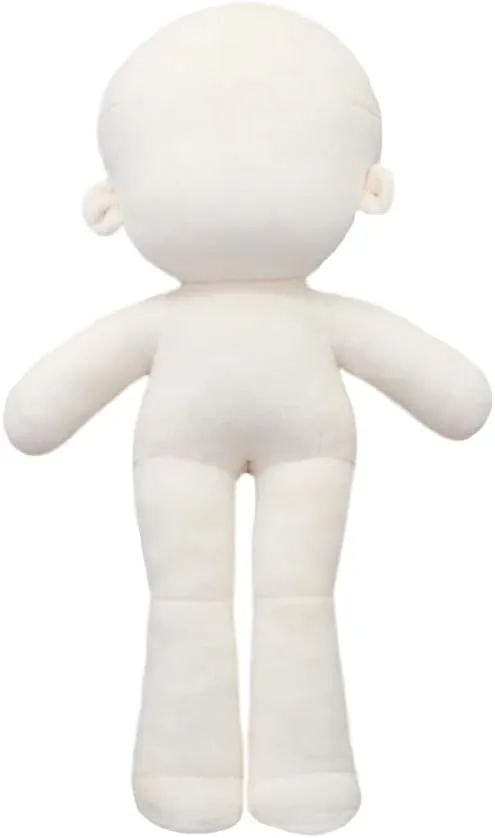 30cm 40cm Plush Doll Plain Glossy Standing Sitting Humanoid Stuffed Toys Dress Up Wearable Clothing (30cm-Without crystallize divert topsoil Skeleton) niannyyhouse 10cm 13cm 15cm 20cm 