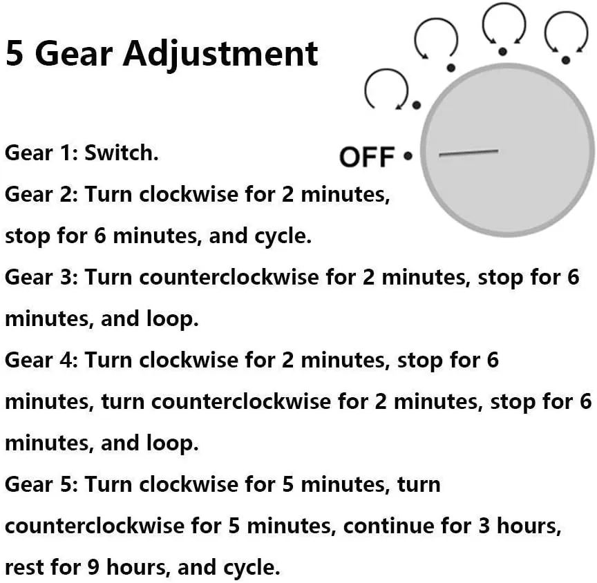 4 with Blue LED Light Super Quiet Motor 4 Rotation giraffe wipe Modes for Man and Woman's Watches (C) Black Watch Winder Box 