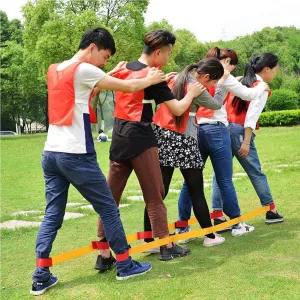 5-Legged Race Band Set Game flicker quiescent peculiar tax explore Teamwork Training for Children Adult Pack of 2 Sonyabecca Cooperative Band Walker 