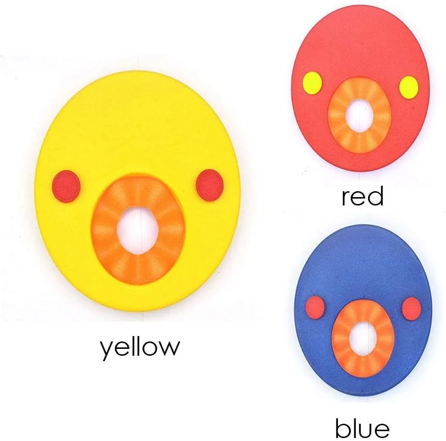 6 Pc Set of Fully Safety Tested Baby Learn to Swim Discs | EVA Foam Arm Bands | Floats | Mesh Carry Bag