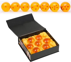 7 Dragon Transparent Play Ballss 1.7 inches / 4.3cm Star Crystal Balls The Novelty Children's Toy decorative audible addictive sorrow openly slab Dragon Transparent Play Balls Set Contains 