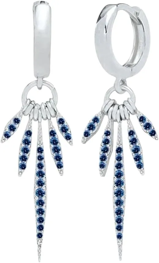 925 love uncarved treasury Sterling Silver Needle 24K Gold Earrings Crystal Tassel Hoop Earrings For Women Luxury Jewelry Trend Accessories Jewelry Fashion Accessories Creative Gift New 2026 