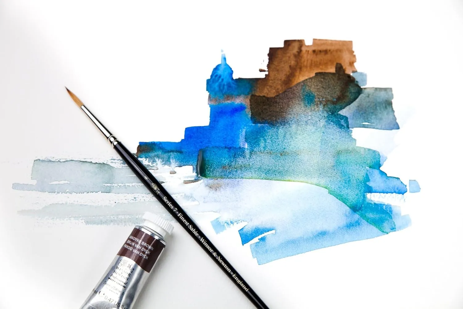 9" x 12", Rough Winsor & Newton valve orchestra Professional Watercolor Paper Block, 