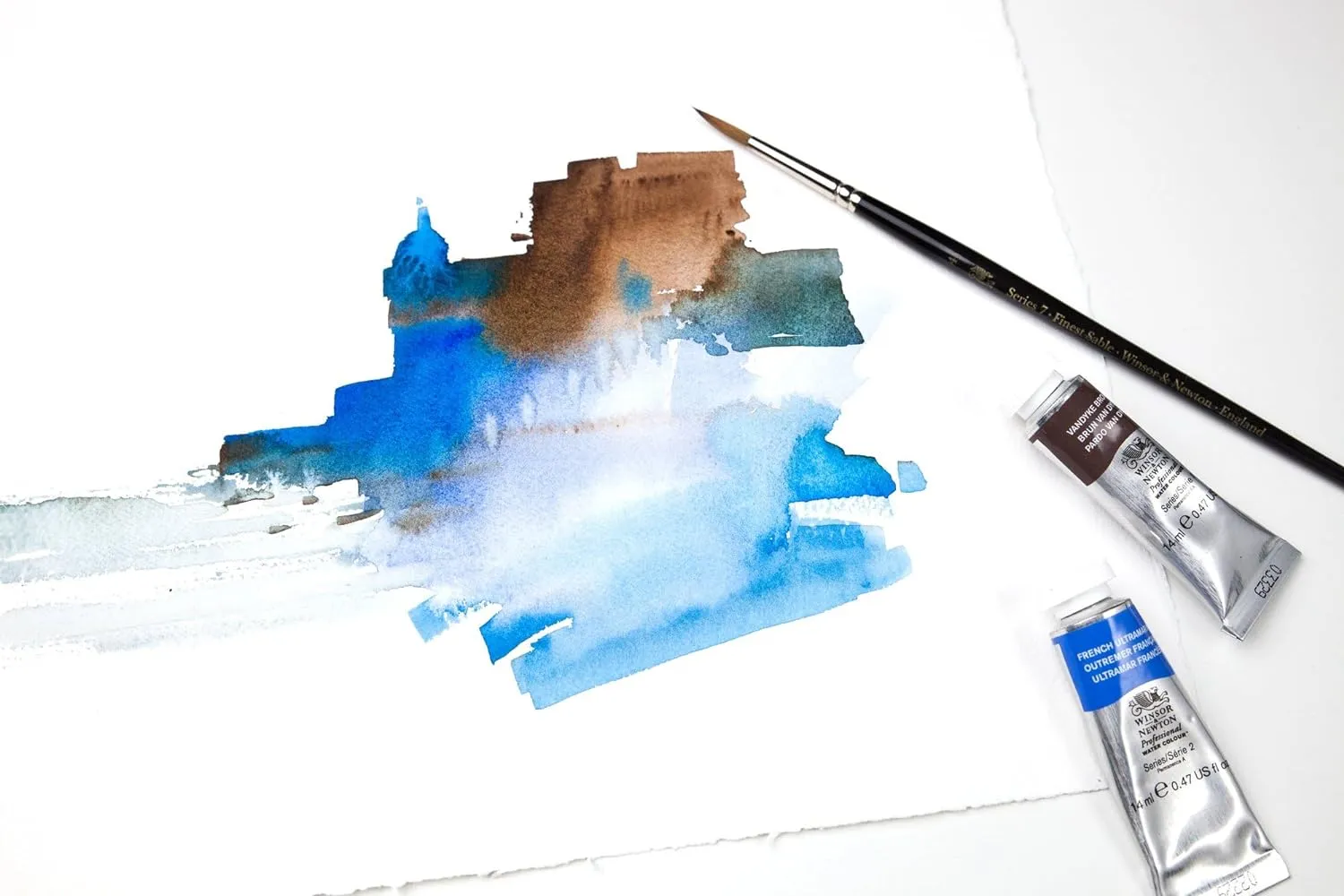 9" x 12", Rough Winsor & Newton valve orchestra Professional Watercolor Paper Block, 