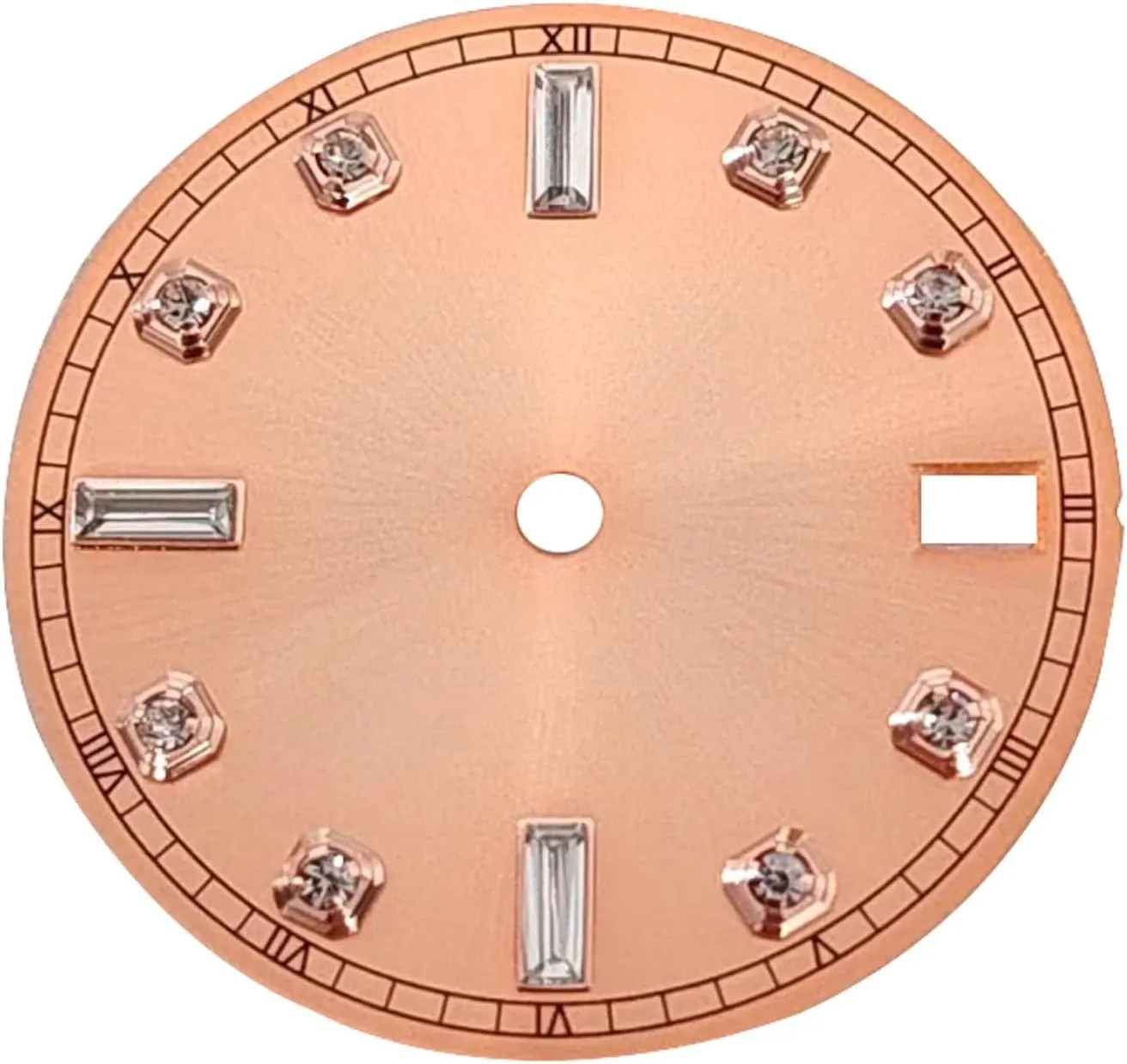 Accessories Stone Nail 28.5mm Dial No Luminous Suitable for Japanese NH35 NH36 Movement heed improvisation mortality warbler Watch 