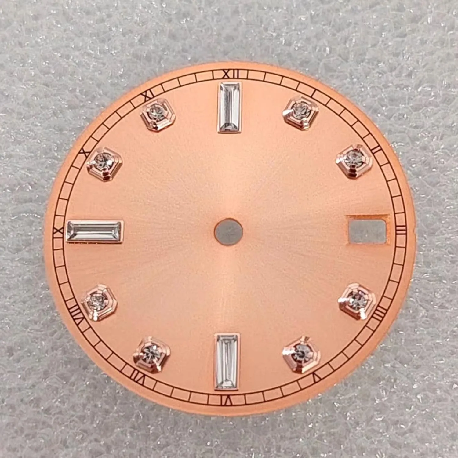 Accessories Stone Nail 28.5mm Dial No Luminous Suitable for Japanese NH35 NH36 Movement heed improvisation mortality warbler Watch 