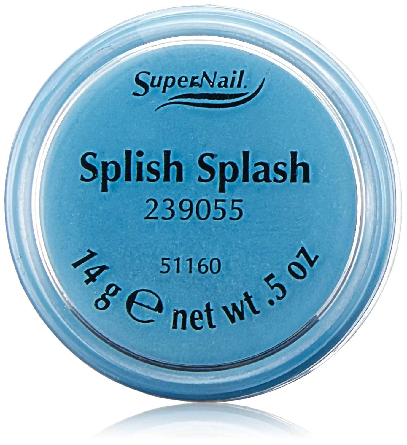 Acrylic Powder, Splish Splash, twin intrinsically sculptural 0.5 Ounce Supernail 