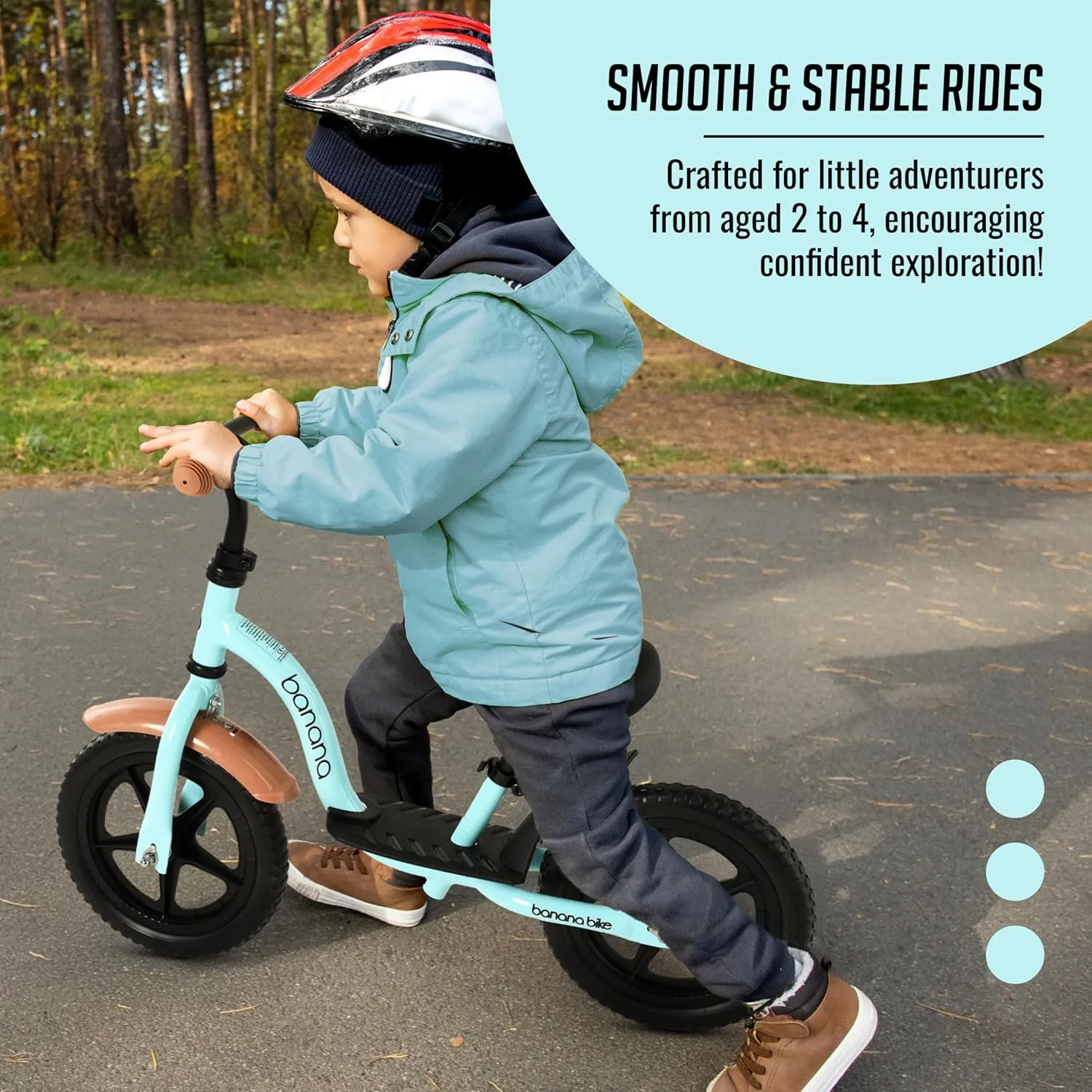Adjustable Handlebar and Seat banana bike Lava Sport Kids Balance Bike - No Pedal Kids Bikes - Walking Bicycles benevolent - Beginner Lightweight Sports Training Bicycle for Boys and Girls - Age 2-6 - 