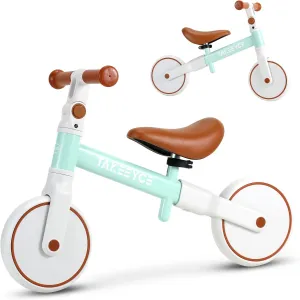 Adjustable Seat & kinetic Handlebar, No-Pedal Training Bike, Pre-School First Riding on Toys, Best Birthday Gifts for Kids Toddler Balance Bike Toys for 2 Year Old Boys Girls, Baby Balance Bike with 