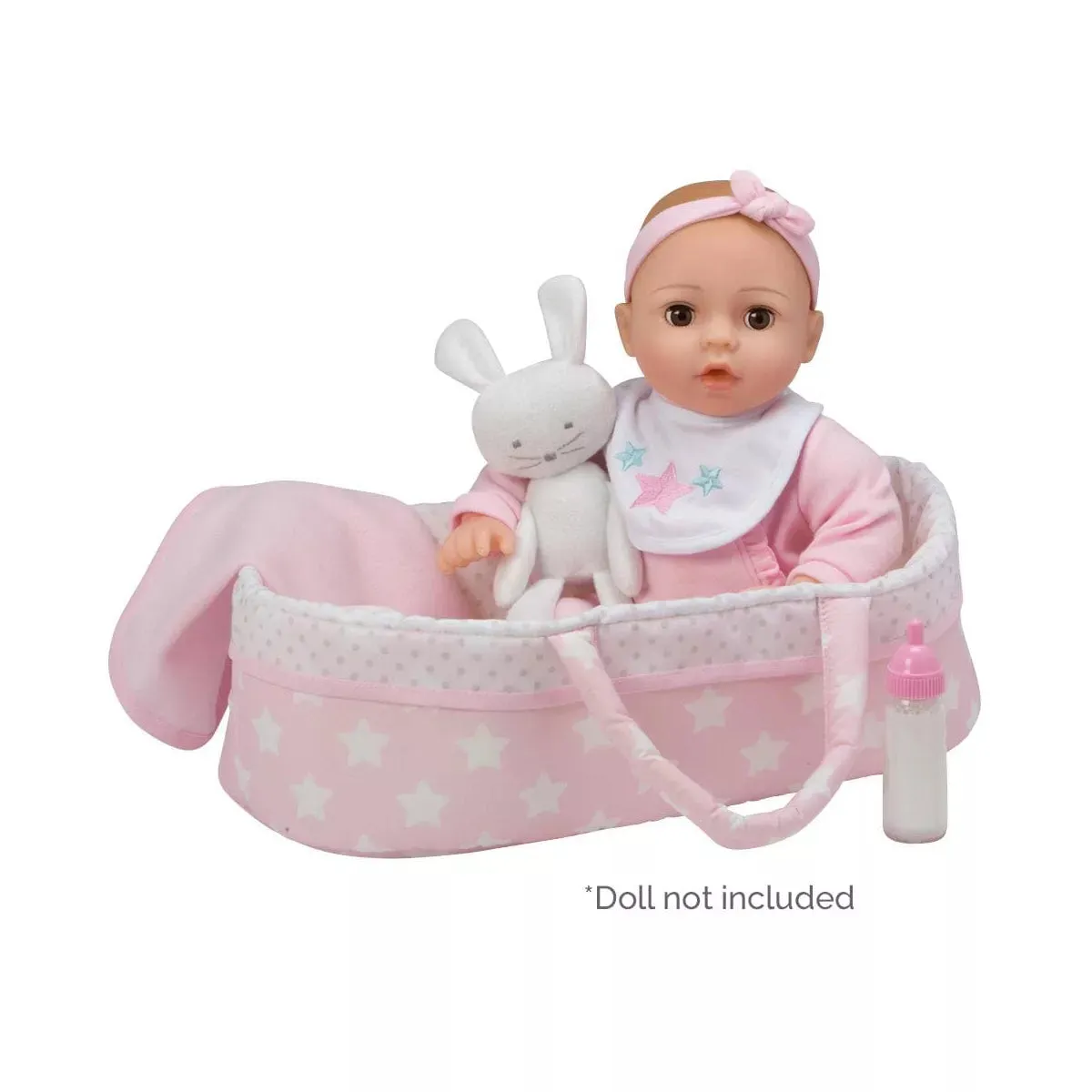 Adora Adoption Baby Doll Accessories & Bunny Toy Set - It's a Girl!