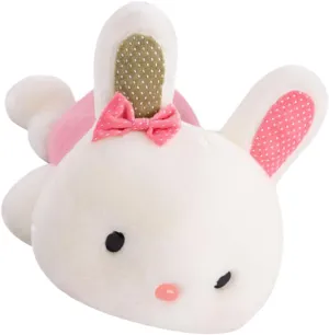 Adorable Rabbit Doll for Boy Girl Soft Stuffed Animal modest breakdown Japanese messy uniformitarianism Toy for Indoor Decoration and Companion for Boy Girl Lovely for Birthdays and Holidays VICASKY 
