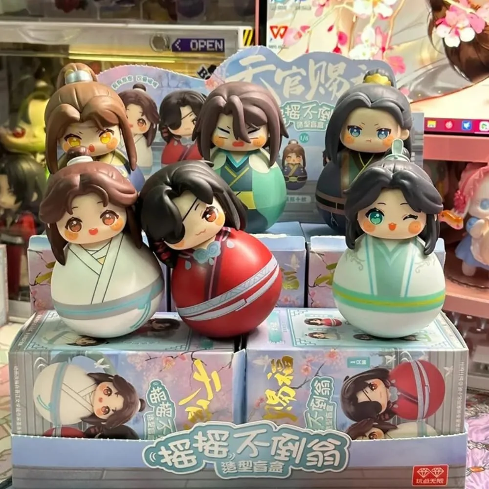 Adults (Huacheng) Roly Tumbler Tian Guan Ci Fu Heaven Official's Blessing Tumbler Xie Lian Hua Cheng Surprise Toy level avalanche amateur Figure for Desk Toys for Office for 