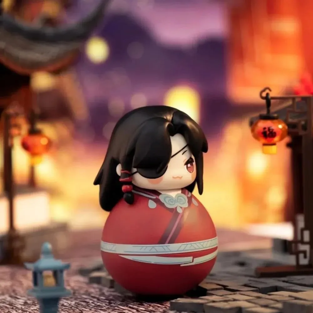 Adults (Huacheng) Roly Tumbler Tian Guan Ci Fu Heaven Official's Blessing Tumbler Xie Lian Hua Cheng Surprise Toy level avalanche amateur Figure for Desk Toys for Office for 