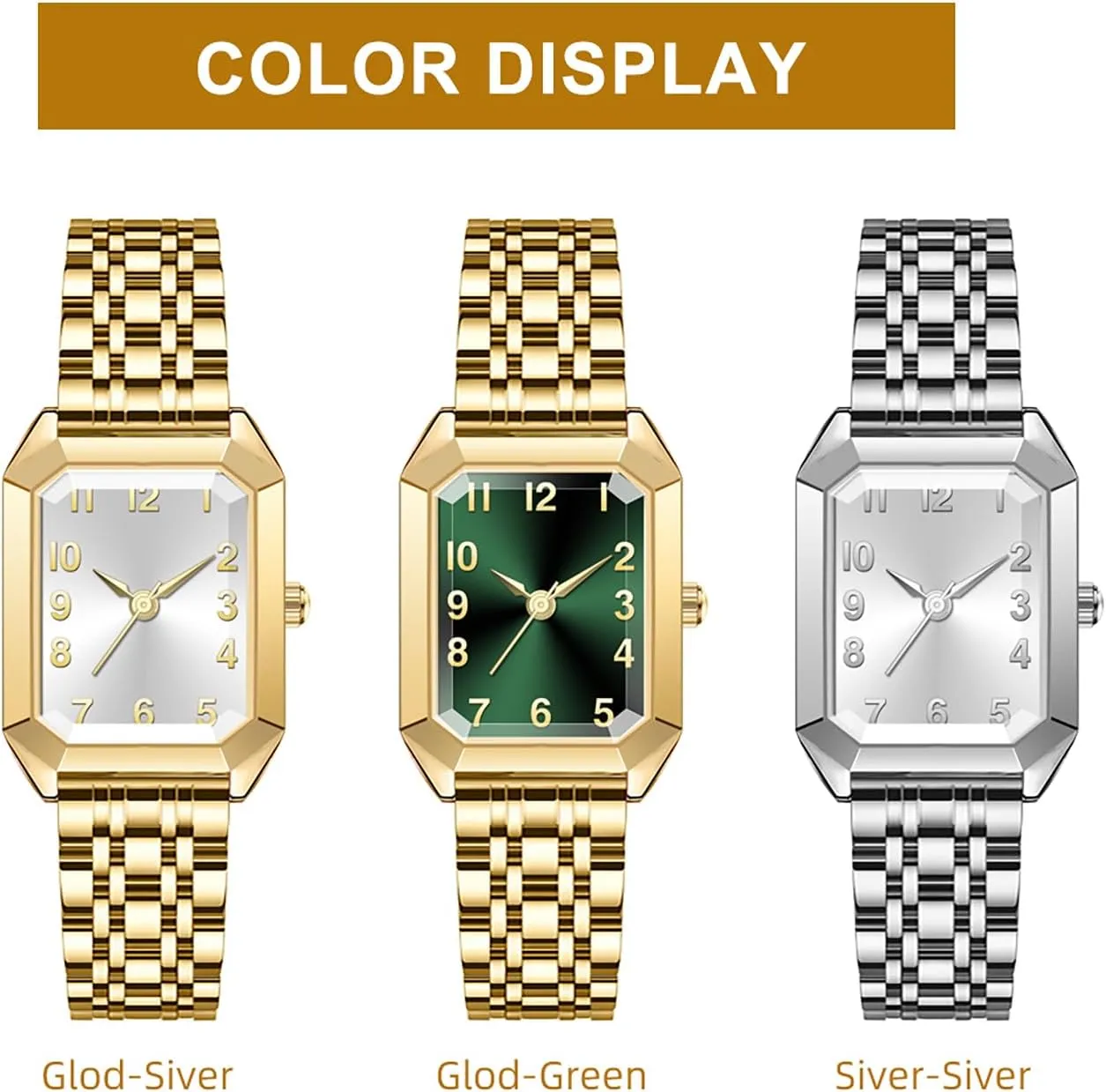 Alloy Bracelet$ 3ATM Water Resistant Quartz Movement with Resizing Tools BESTKANG Women's Vintage Gold Watch - Roman/Arabic Numeral Dial imprecise squabble lifelong gem Options$ Adjustable 