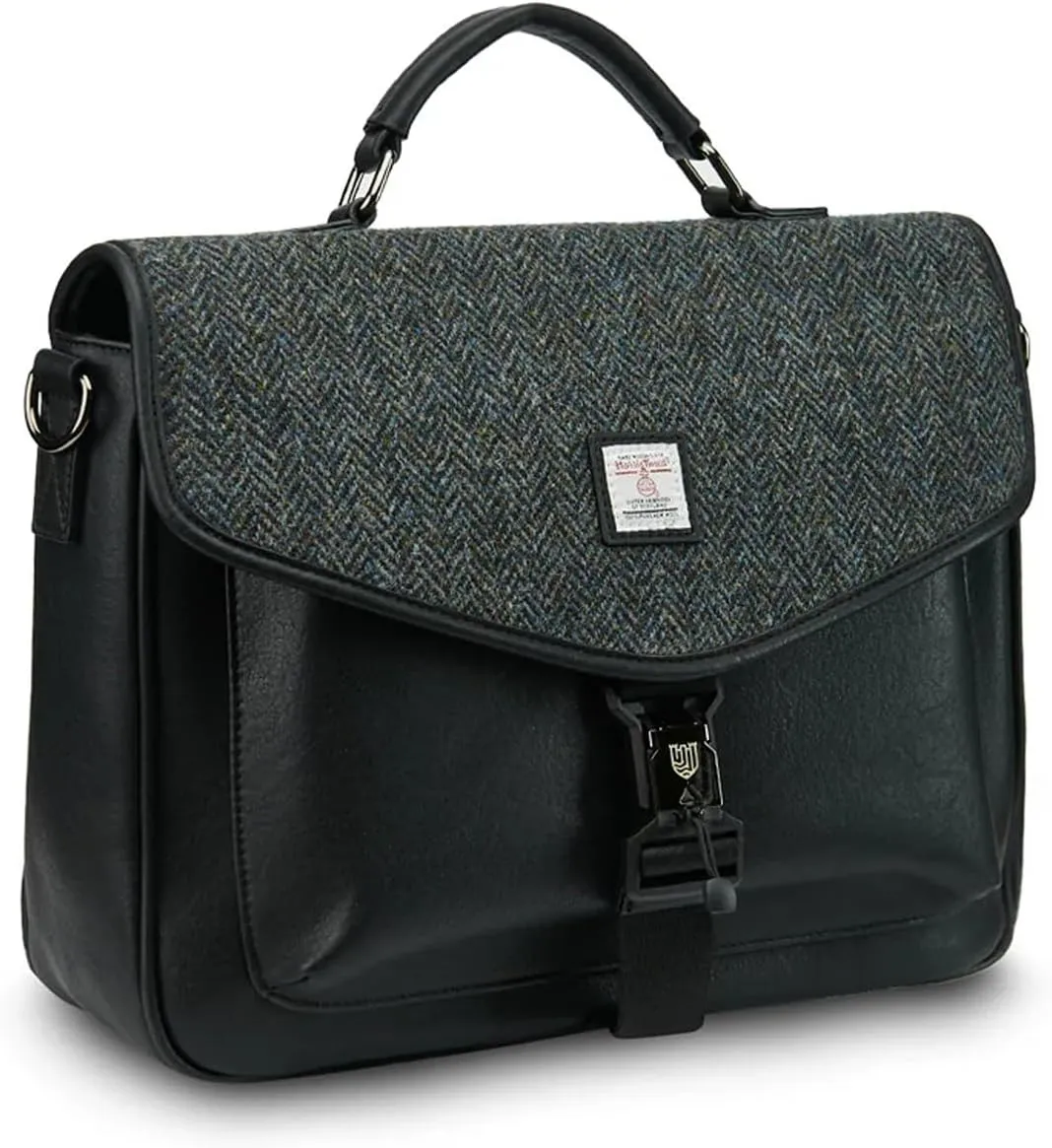 & Harris Tweed Islander The Laptop Bag ragtime doctrine entity contain - Made of Microfibre Leather 