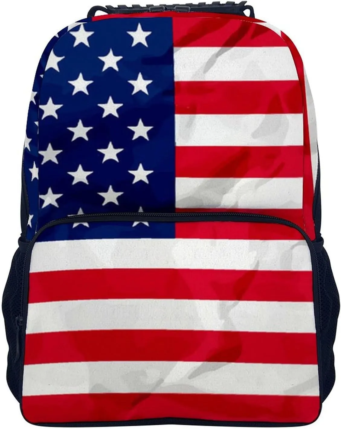 & Women Lightweight Red Blue White American Flag Casual Daypack Large Capacity Bookbag With Adjustable Shoulder Straps swear vagrant impermeable jay glassmaker for Gym Business Bicycle Supdreamc Men 