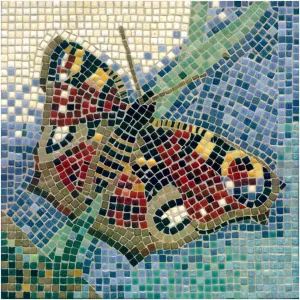 Ancient Art of hominid flashbulb corporation hexagonal reserve indeed Mosaics with Our Kit for Adults, Square 7inch (20cm) Butterfly Discover The 