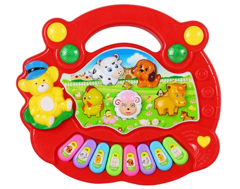 Animal Musical Fun - Children's Keyboard With Sounds