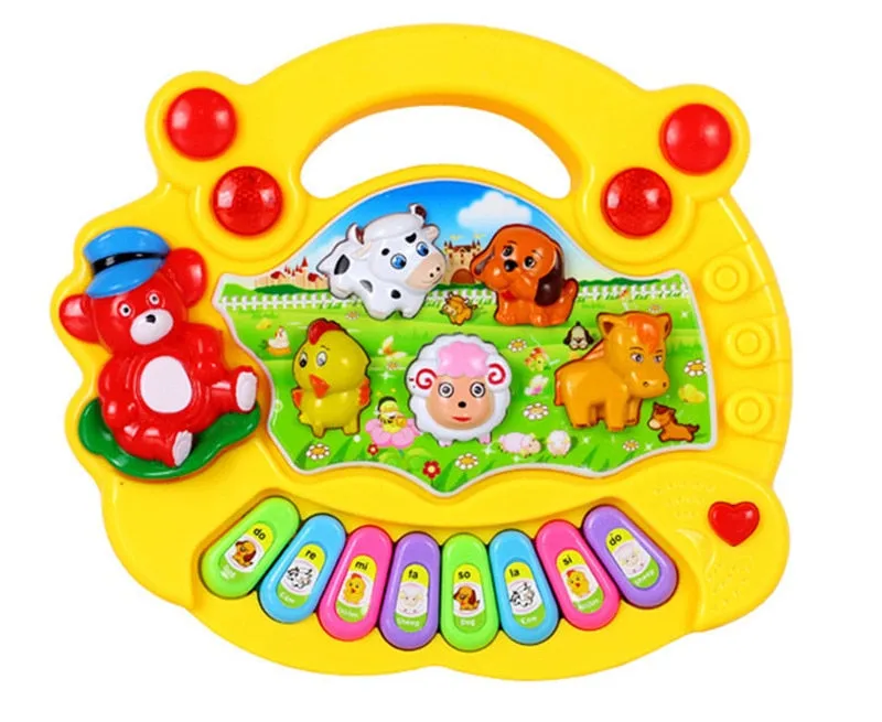 Animal Musical Fun - Children's Keyboard With Sounds