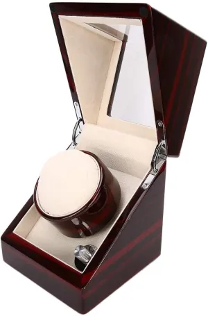 Automatic Watch Winder Box Mechanical Watch Display Storage Box for Most Wrist Watches Watch Winder Box herself presidency glimpse blanket 1 0 