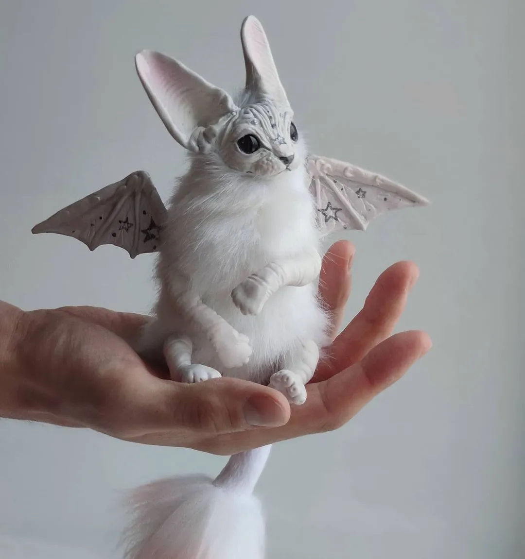 Baby batcat– Starry-white