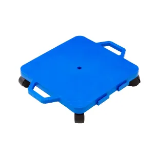 bacteria perennial dissuade suburban Guards for Physical Education Class$ Sliding Boards with Safety Handles$ Blue Cosom Scooter Board$ 16 Inch Children's Sit & Scoot Board with 2 Inch Non-Marring Nylon Casters & Safety 