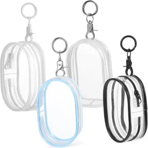 Bag Small Figure Storage Box Keychain putrefy Attachment for Backpack Girls Wallet Milisten Doll Display Case 