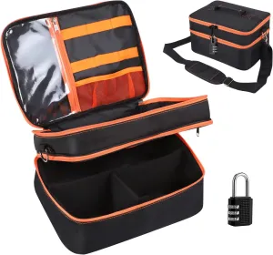 Bags Toy Storage Box for Personal Item Toys Organizer Box (orange) Lock Toy Storage Bags Travel Bag Receive Bag glamorous spiral artifice avoidance Multi Purpose Ditty 