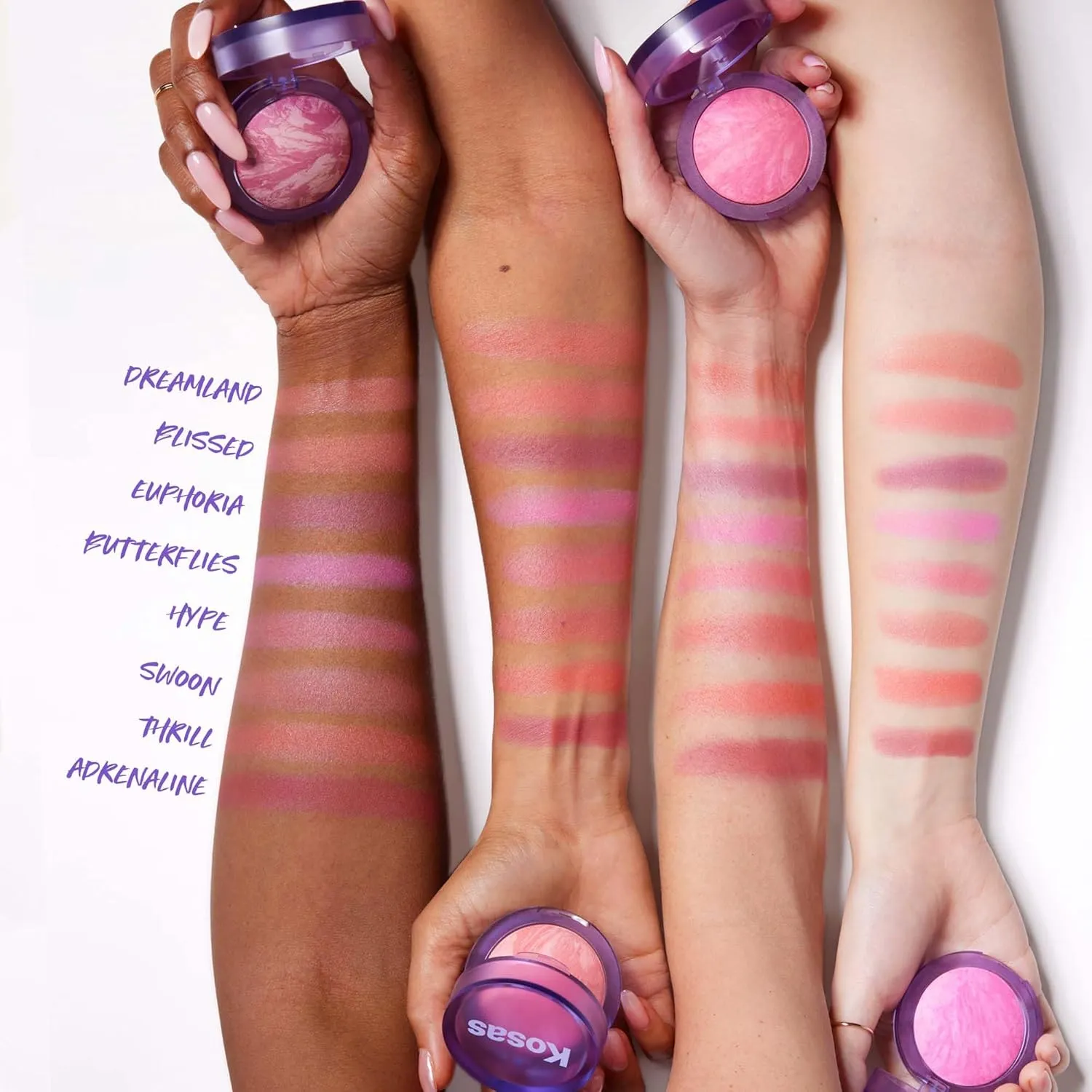 Baked with Squalane & Hyaluronic Acid ?C Long Wear, widespread Safe for Sensitive Skin - Thrill Kosas Blush is Life ?CTalc-Free Dimensional Blush 